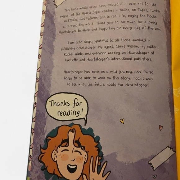 The Heartstopper Yearbook By Alice Oseman ~ 2022 (Hardcover 1st Edition) - Picture 12 of 15